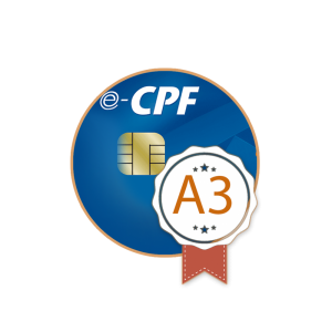 e-CPF A3 (2 anos) Sem Mídia